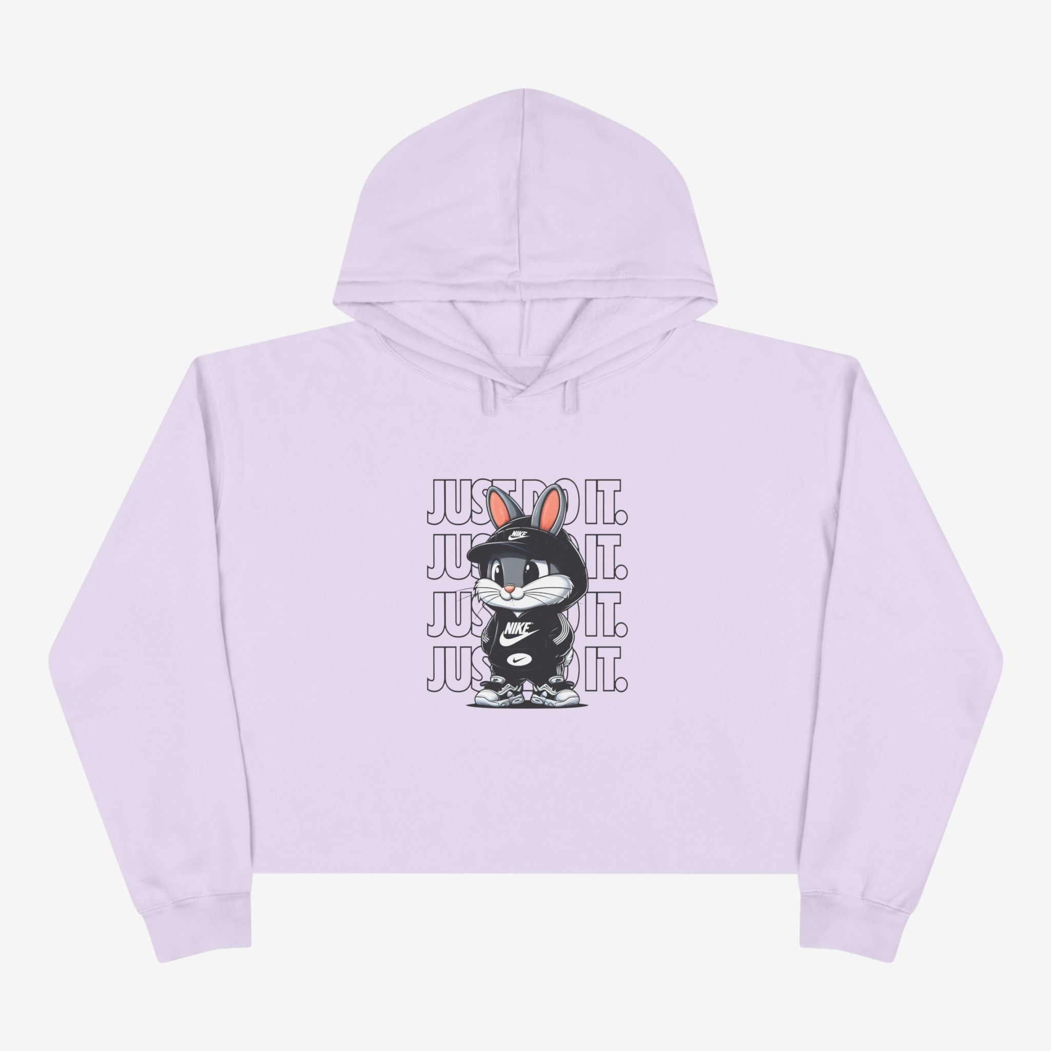 Just Do It Crop Hoodie
