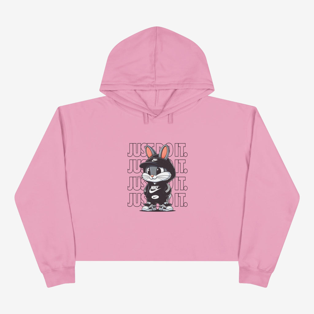 Just Do It Crop Hoodie