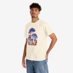Whimsical Mushroom Unisex Heavy Cotton Tee