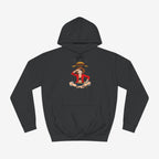 Luffy Custom Hoodie Jet Black XS 