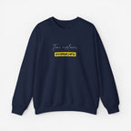 Unisex Crewneck Sweatshirt - "Time Explains Everything"
