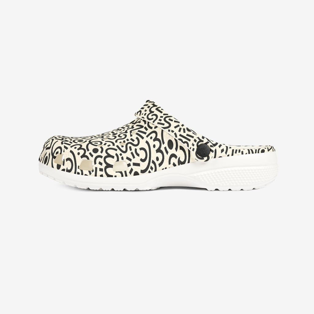 Graphics Design Clogs