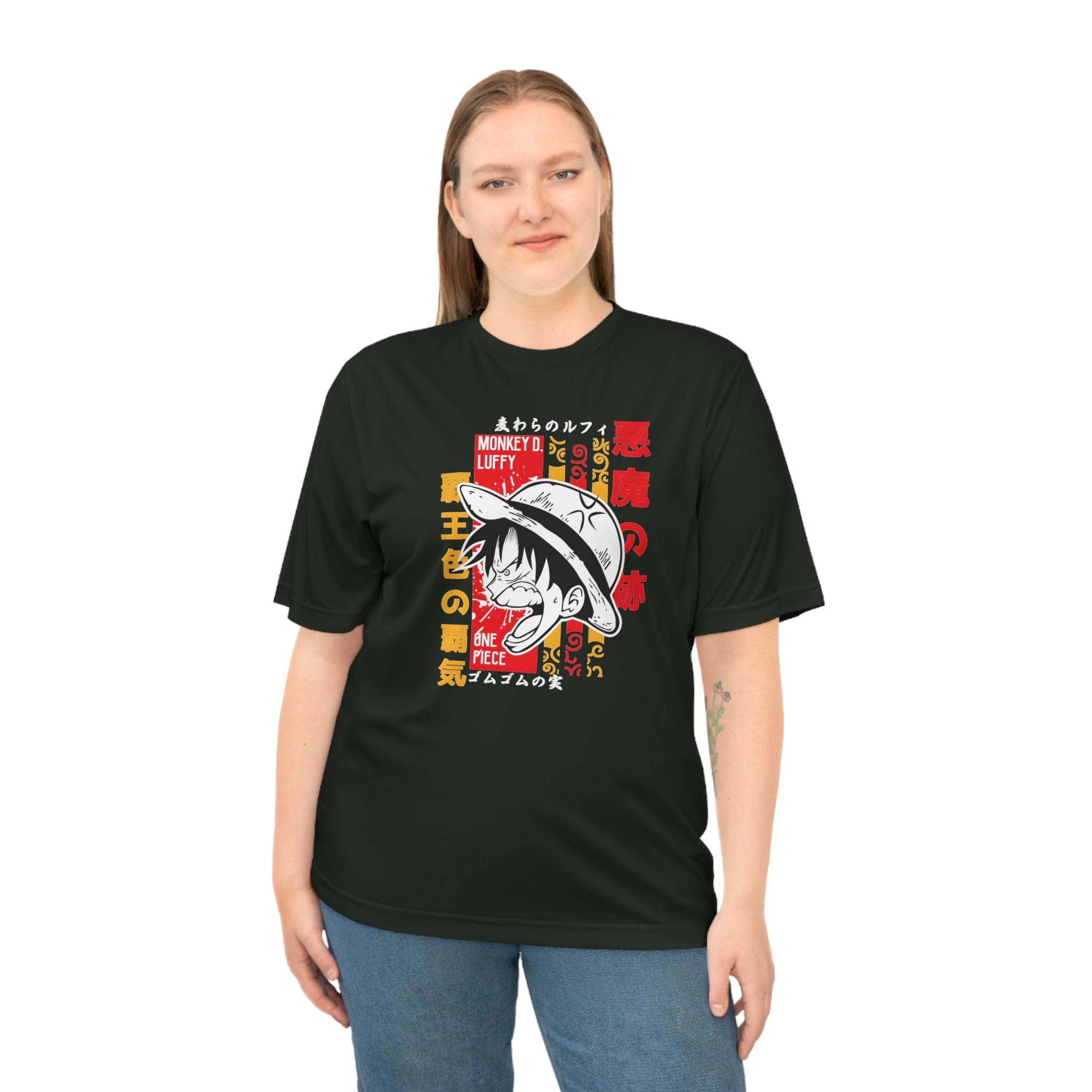 Unisex Anime Graphic Performance T-shirt, Stylish Workout Tee, Casual Wear, Gift for Gamers, Birthday Tee, Everyday Comfort