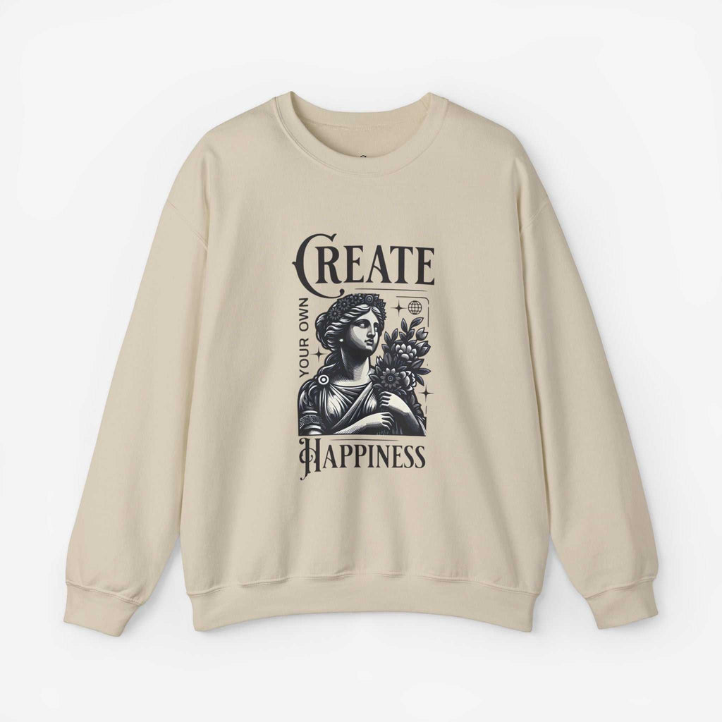 Create Happiness Unisex Crewneck Sweatshirt