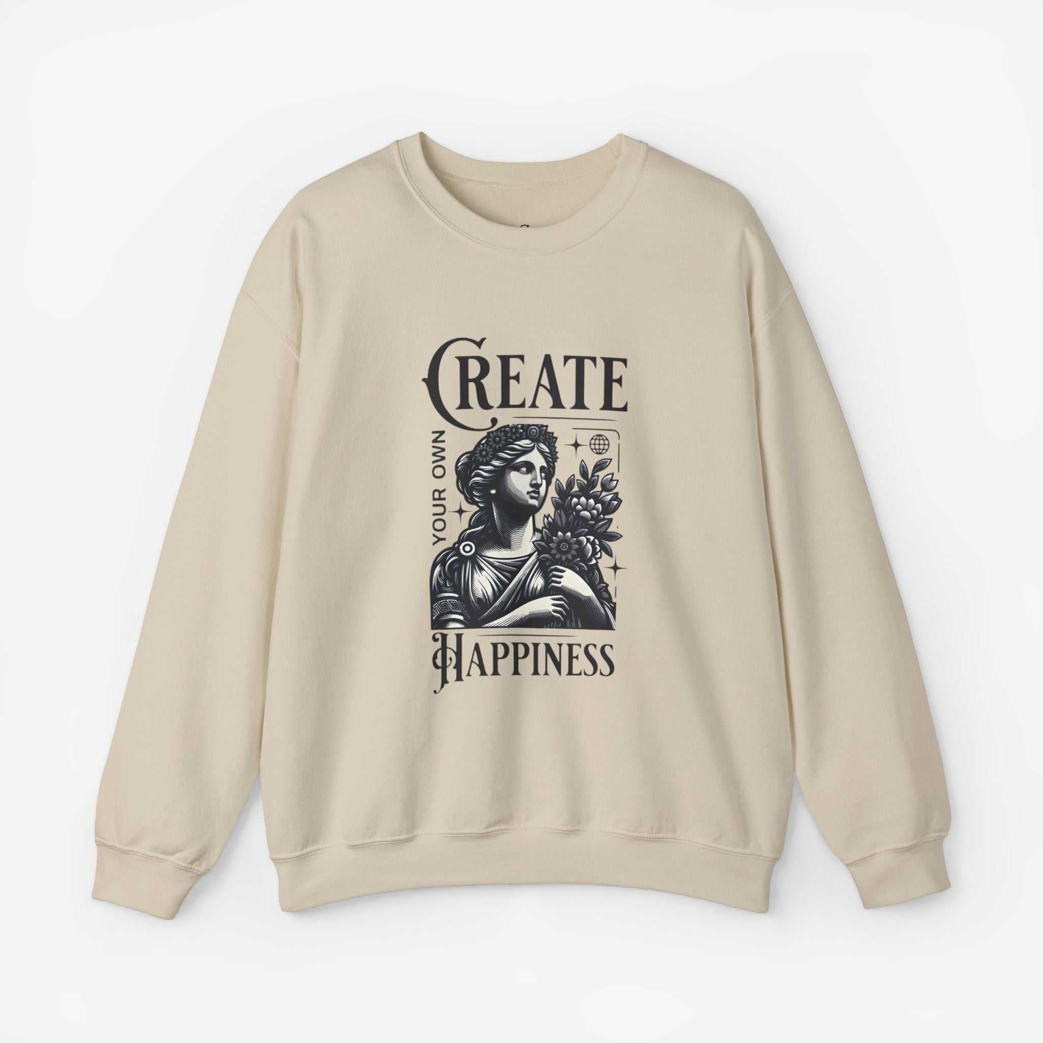 Create Happiness Unisex Crewneck Sweatshirt
