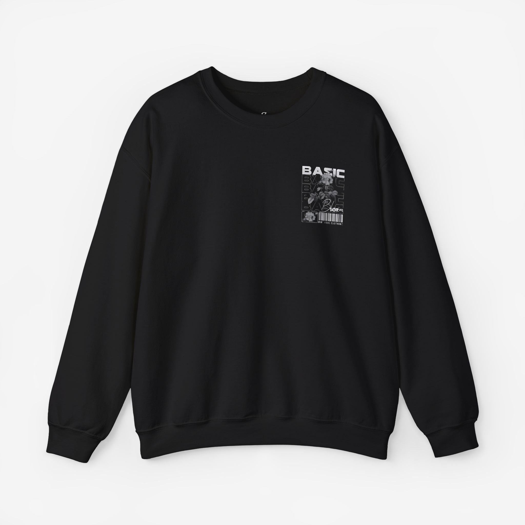 Unisex Heavy Blend™ Crewneck Sweatshirt - BASIC Graphic Tee for Casual Style