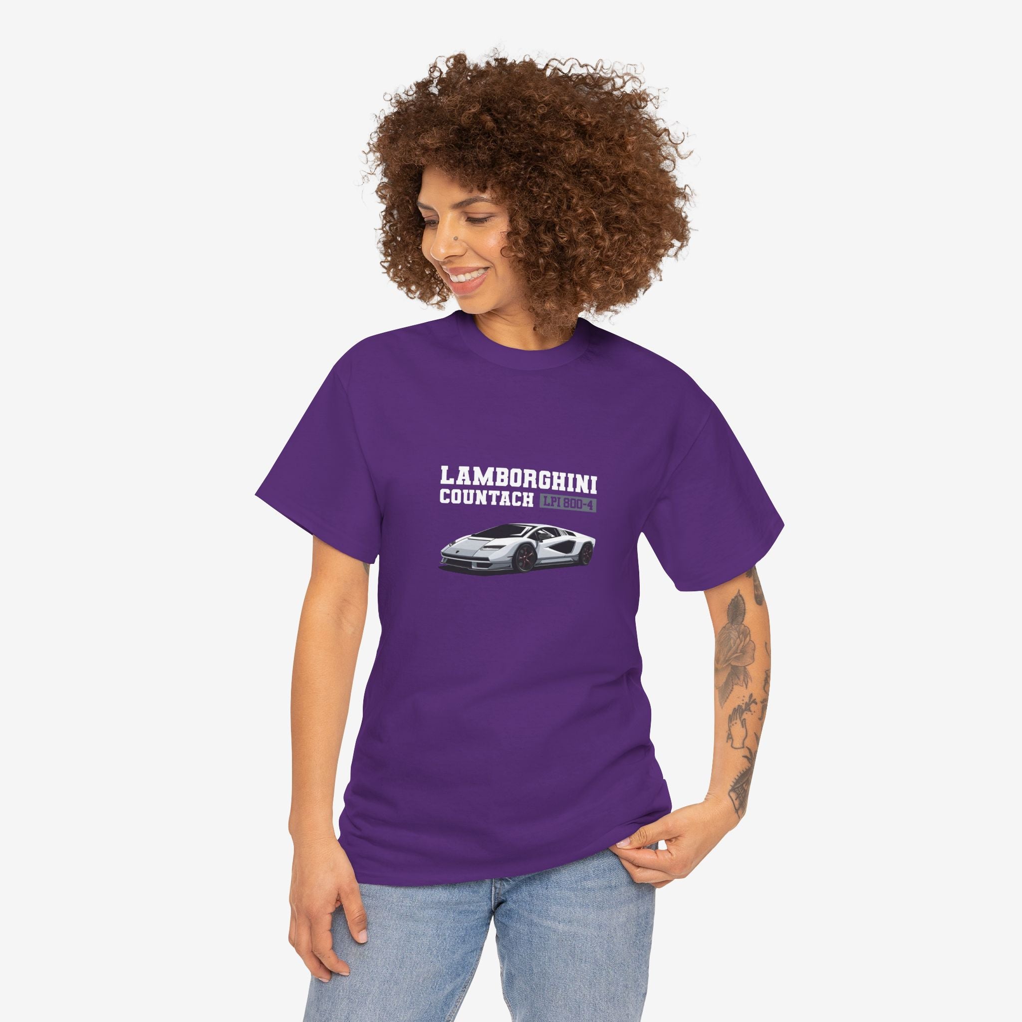 Lamborghini Countach Limited Edition Unisex Cotton Tee