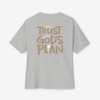 Unisex Oversized Tee - Trust God's Plan
