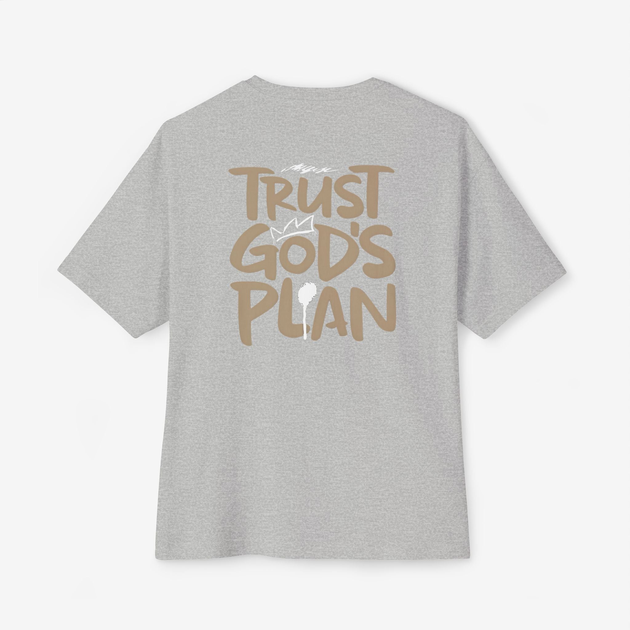 Unisex Oversized Tee - Trust God's Plan