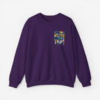 Summertime Vibe Unisex Heavy Crewneck Sweatshirt