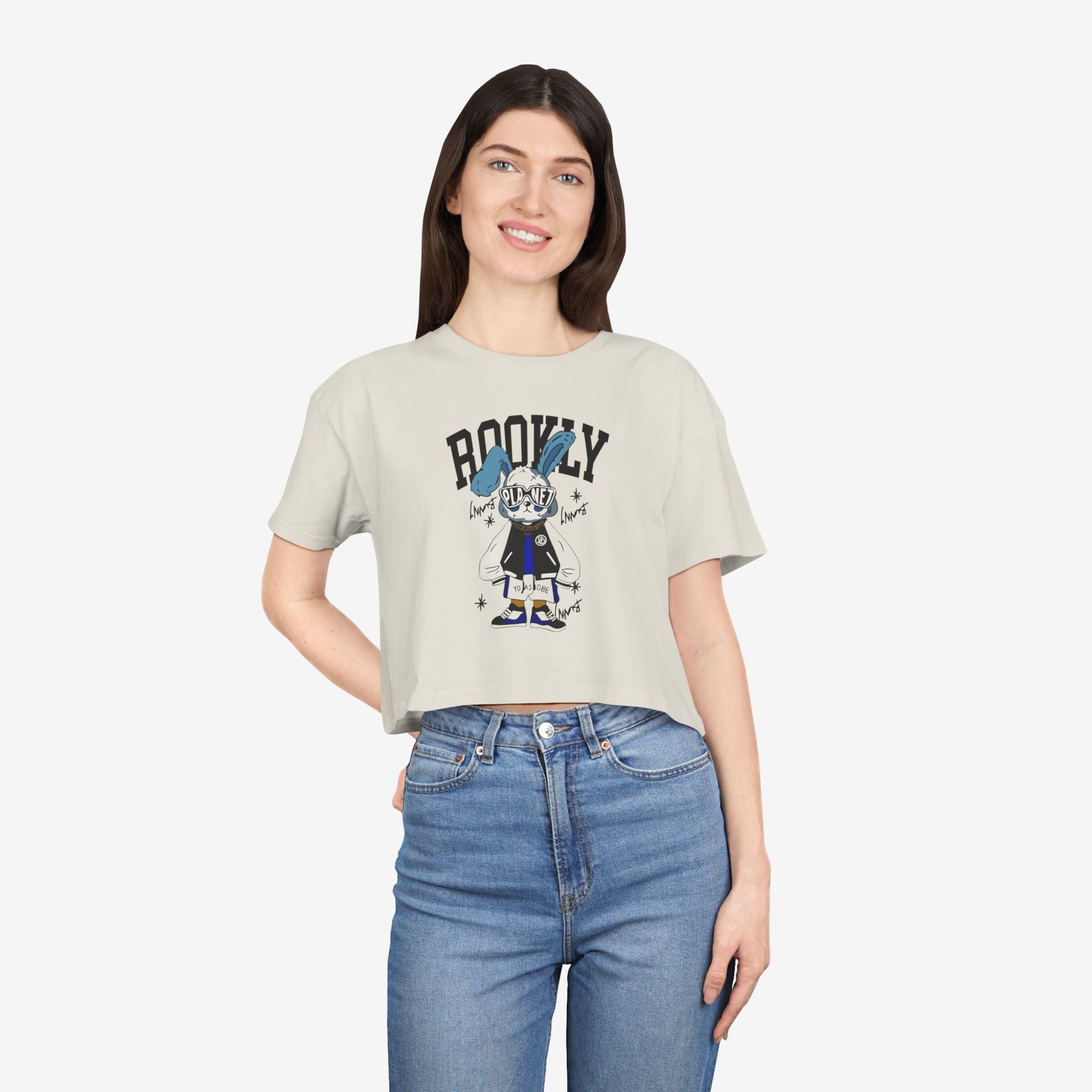 Brooklyn Vibes Women's Crop Tee