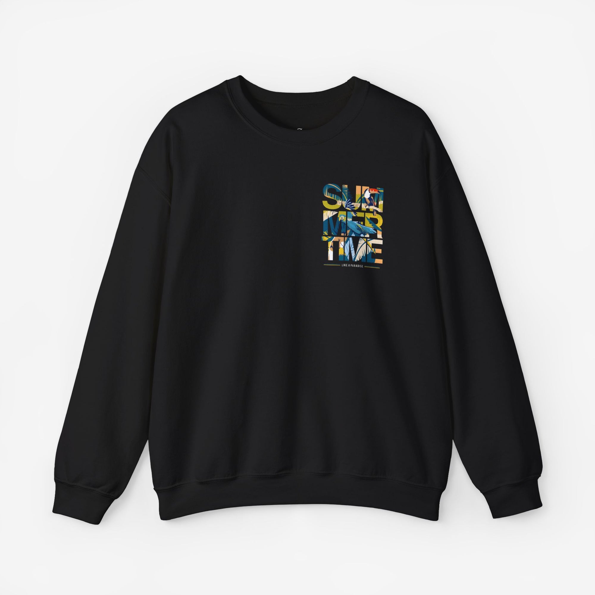 Summertime Vibe Unisex Heavy Crewneck Sweatshirt