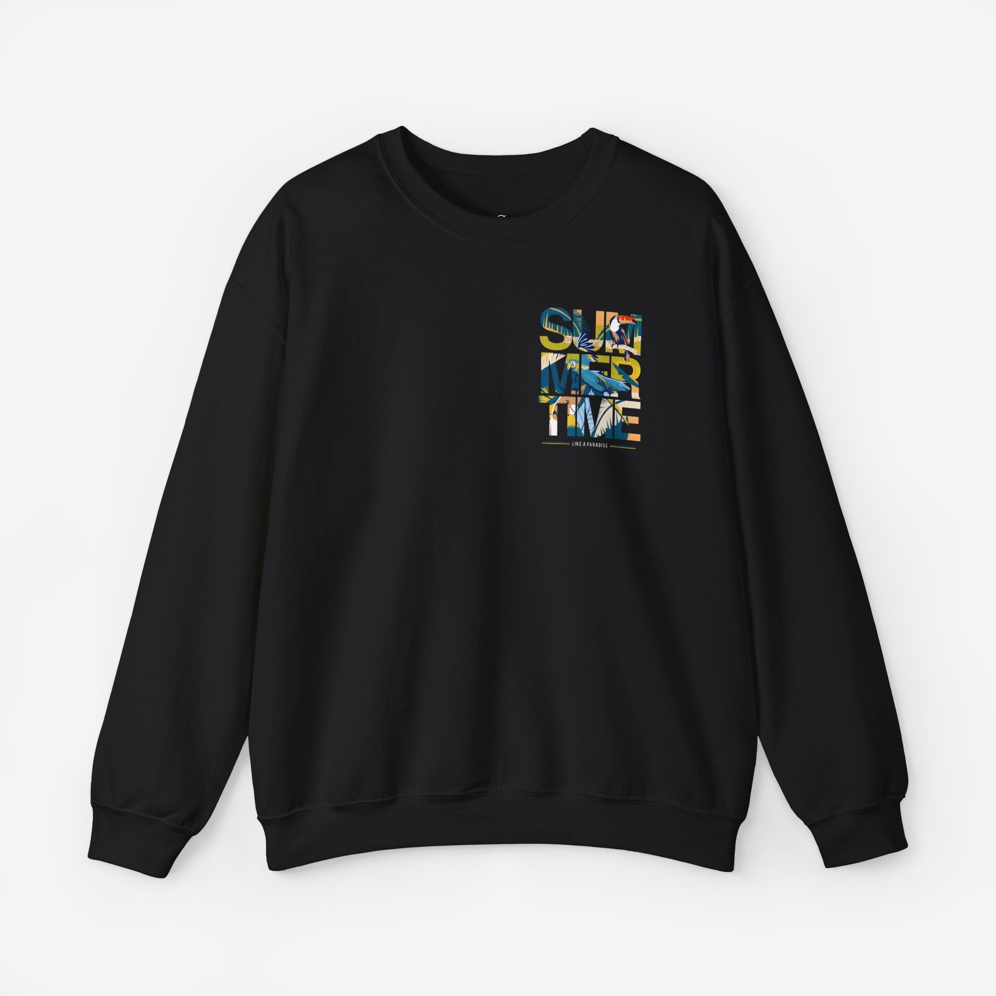 Summertime Vibe Unisex Heavy Crewneck Sweatshirt