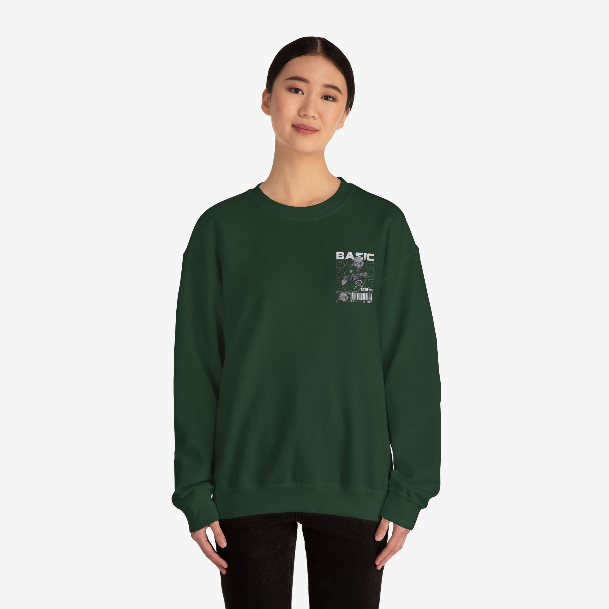 Unisex Heavy Blend™ Crewneck Sweatshirt - BASIC Graphic Tee for Casual Style