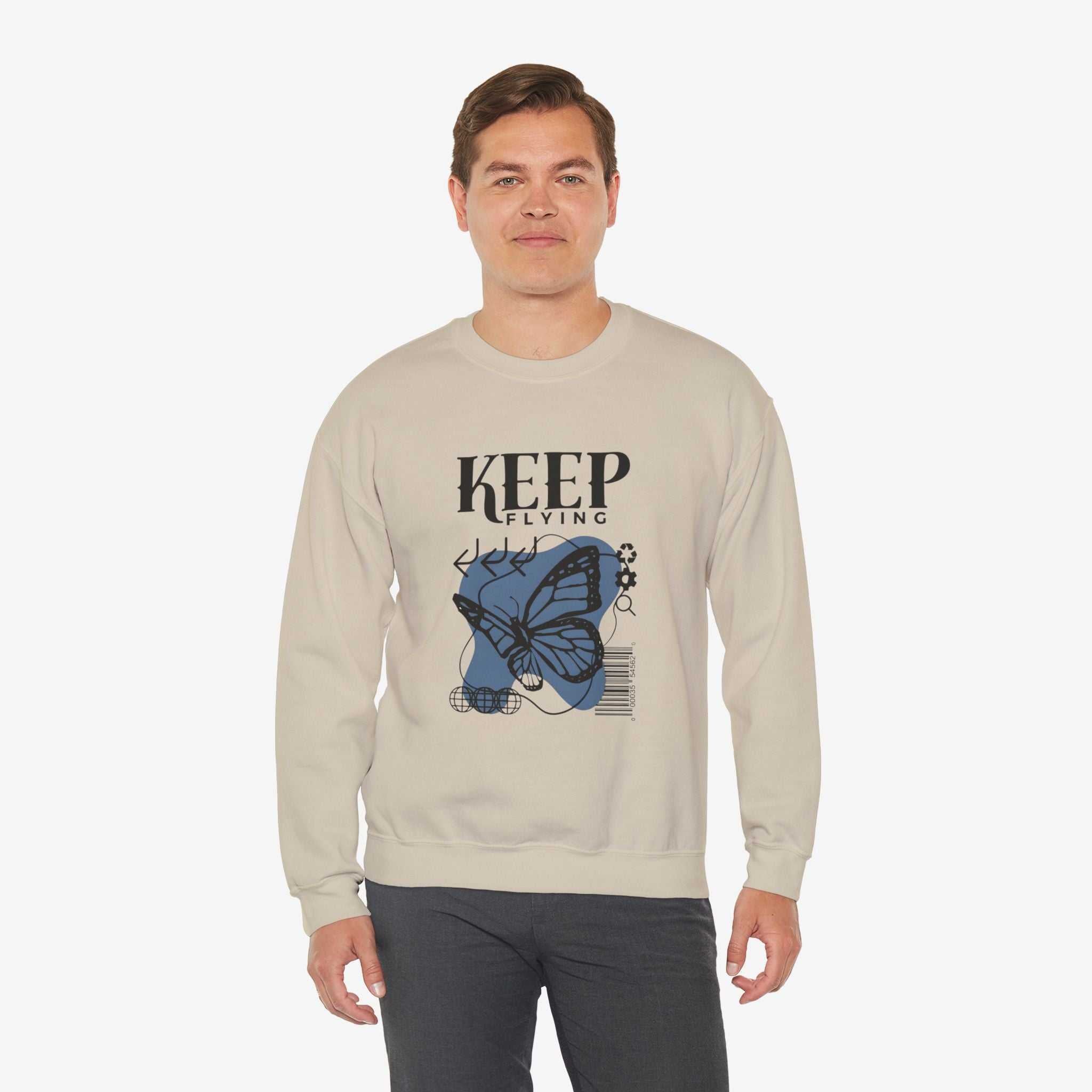 Keep Flying Unisex Crewneck Sweatshirt