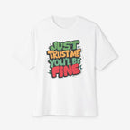 Trust me Oversized Tshirt White XS 