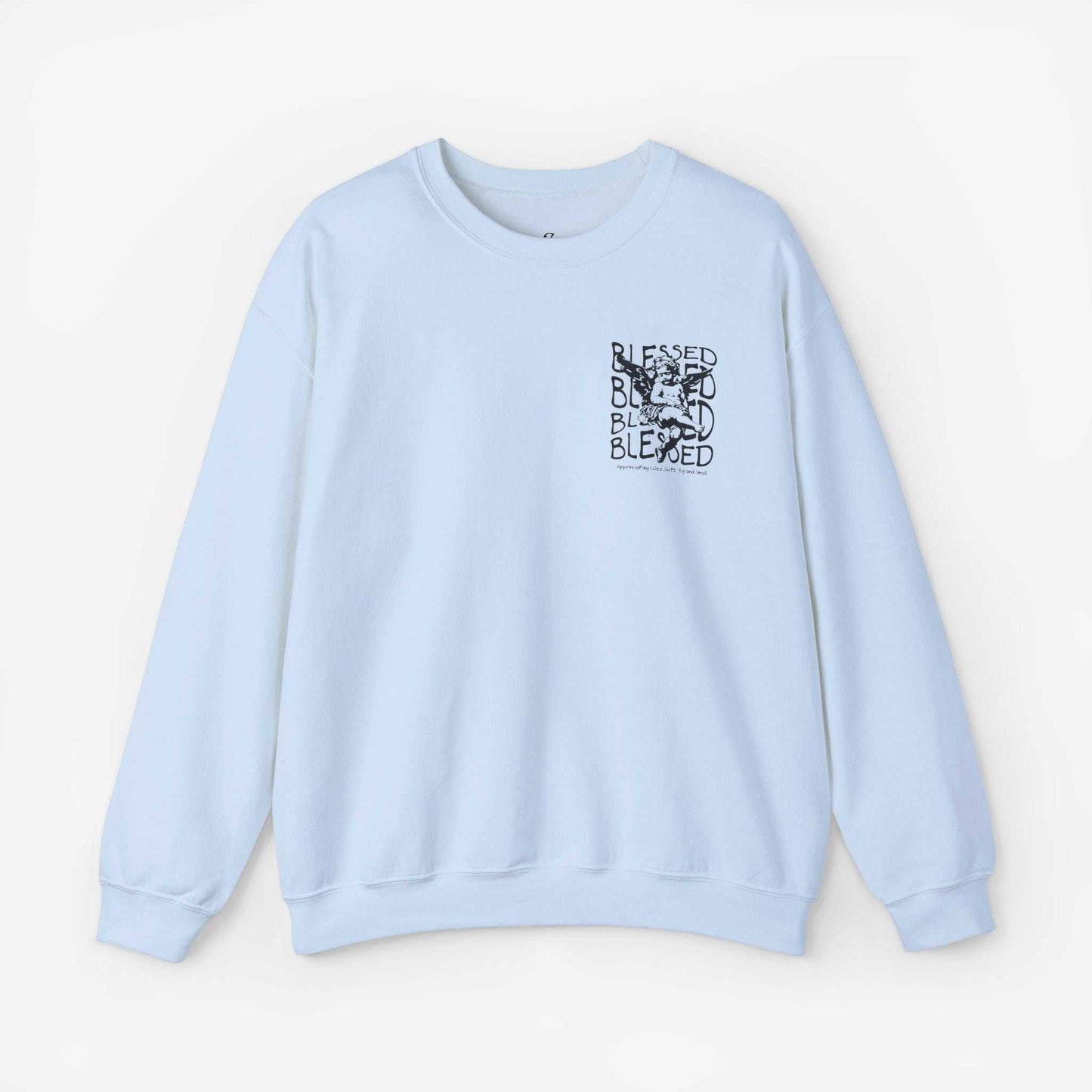 Blessed Unisex Crewneck Sweatshirt - Cozy Spiritual Comfort