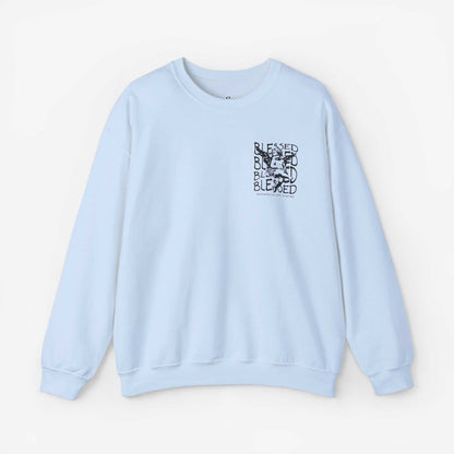 Blessed Unisex Crewneck Sweatshirt - Cozy Spiritual Comfort