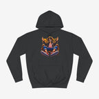 One Piece Luffy Custom Hoodie Jet Black XS 