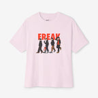 Freak Graphic Unisex Oversized Boxy Tee - Trendy Streetwear Style
