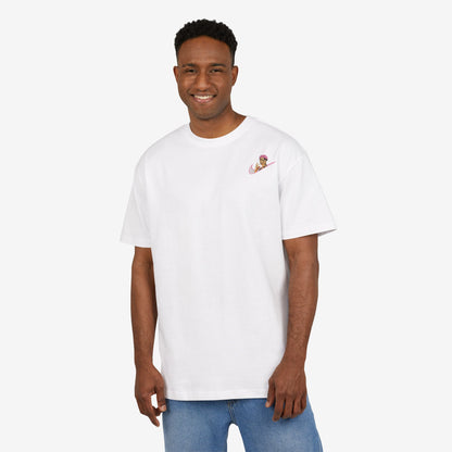 Oversize 280GSM Tee with Playful Graphic