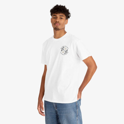 Motivational Unisex Heavy Cotton Tee - "Do What You Love, Love What You Do"