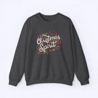 Christmas Spirit Sweatshirt Dark Heather S 