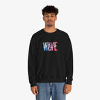 Unisex Heavy Blend™ Wave Sweatshirt - Cozy Ocean Vibe Apparel for Beach Lovers