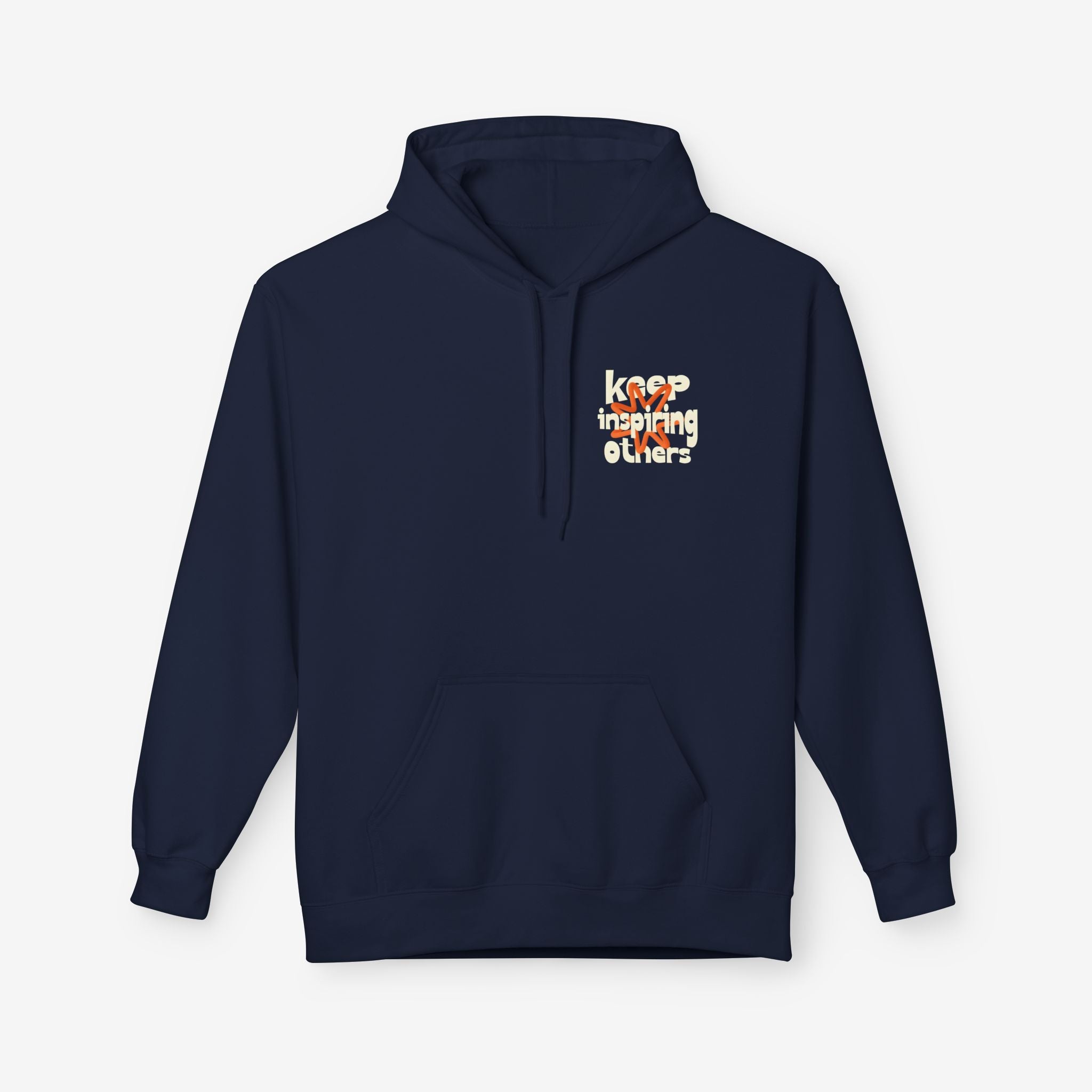 Inspirational Hoodie | Keep Inspiring Others | Unisex Midweight Fleece