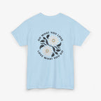 Motivational Unisex Heavy Cotton Tee - "Do What You Love, Love What You Do"