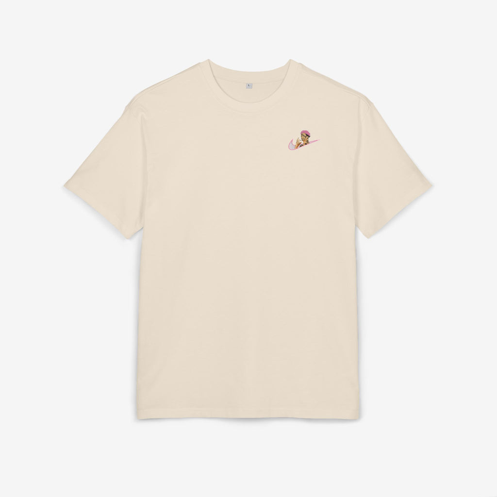Oversize 280GSM Tee with Playful Graphic