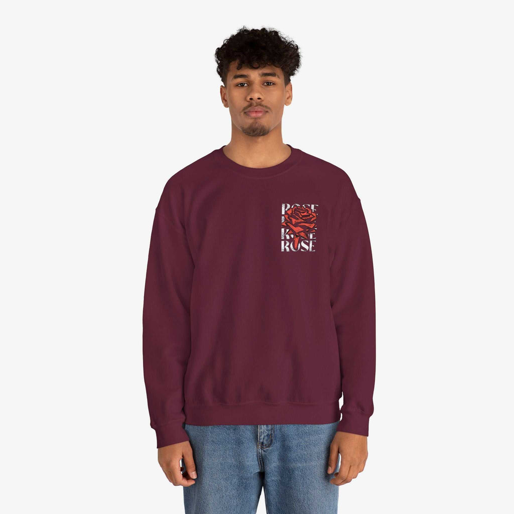 Rose Graphic Unisex Crewneck Sweatshirt