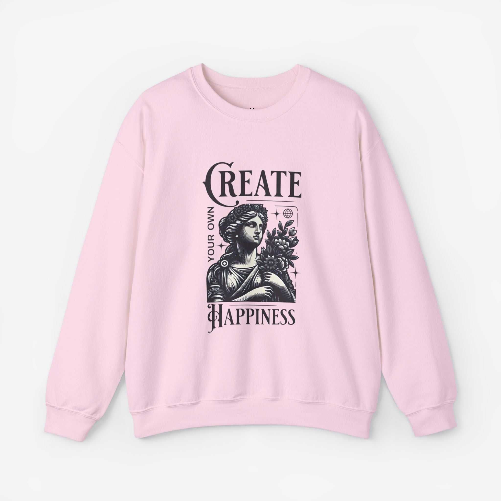 Create Happiness Unisex Crewneck Sweatshirt