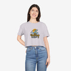 Beach Vibes Crop Tee
