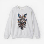 Cat Mandalas Sweatshirt Ash S 