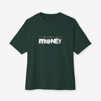 Unisex Oversized Boxy Tee - Money Moves Graphic Tee