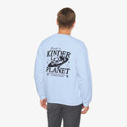 Create a Kinder Planet Sweatshirt - Unisex Crewneck for Comfort and Kindness