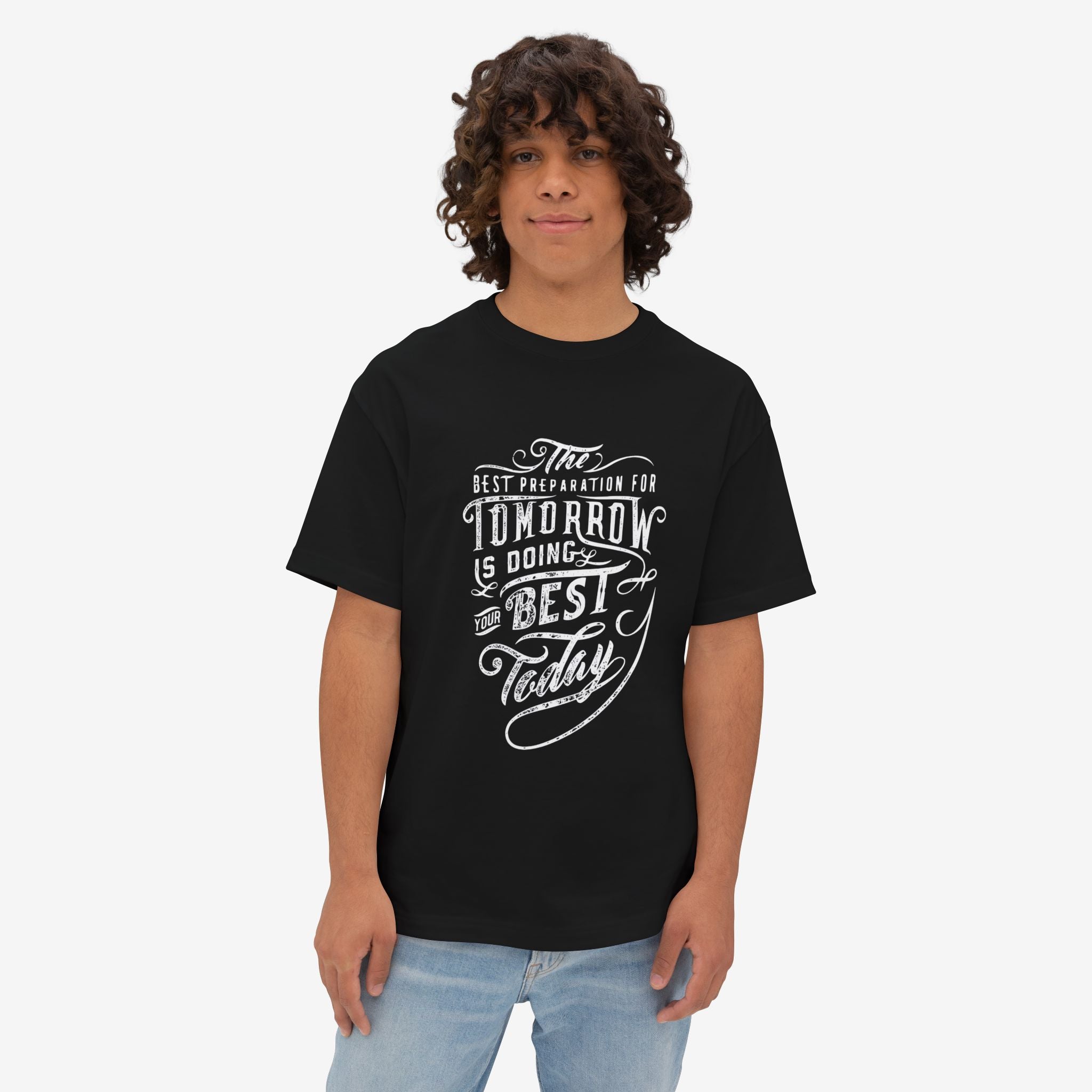 Inspirational Unisex Oversized Boxy Tee