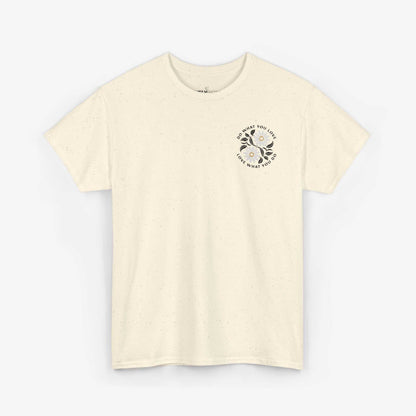 Motivational Unisex Heavy Cotton Tee - "Do What You Love, Love What You Do"