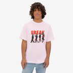 Freak Graphic Unisex Oversized Boxy Tee - Trendy Streetwear Style