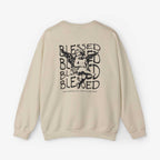 Blessed Unisex Crewneck Sweatshirt - Cozy Spiritual Comfort