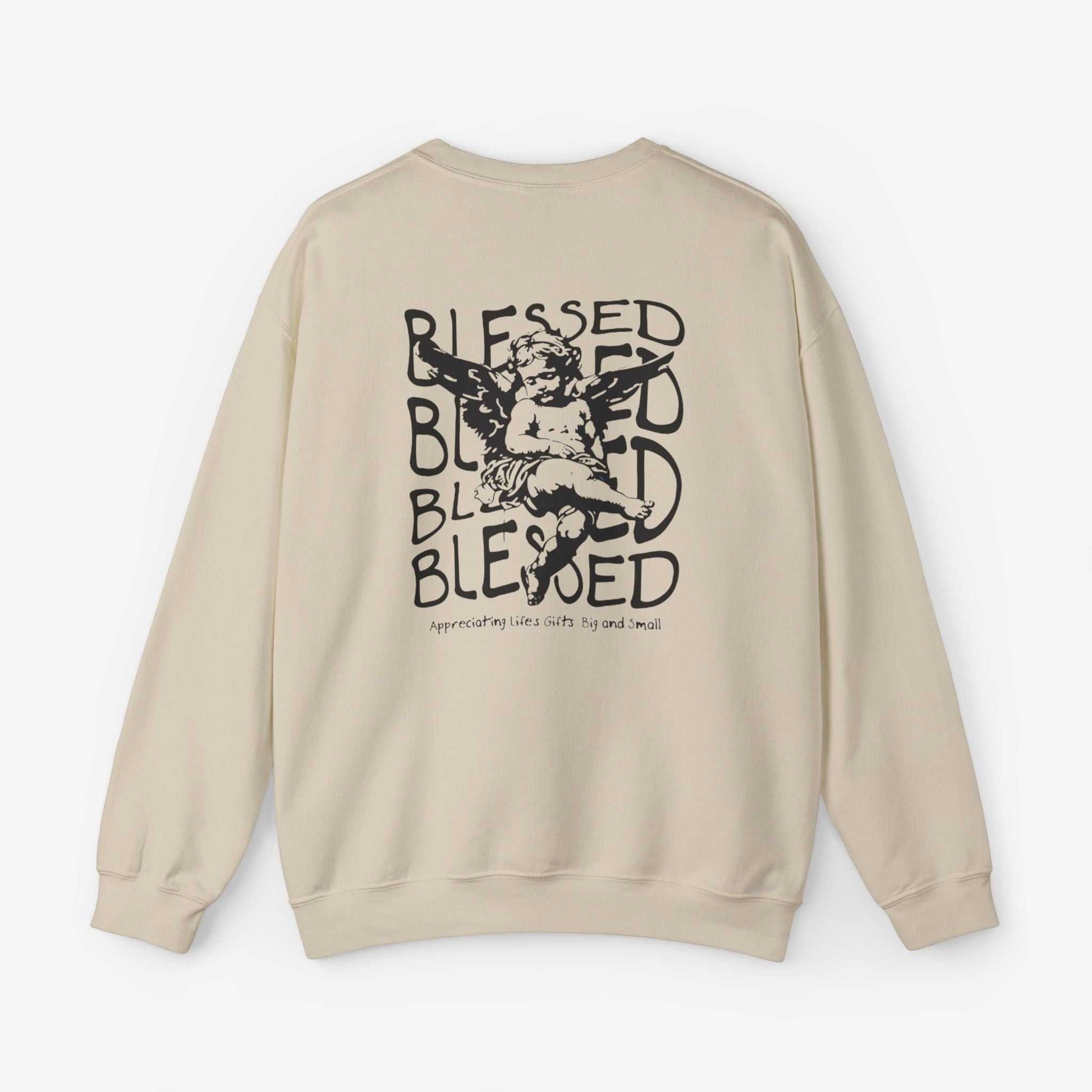Blessed Unisex Crewneck Sweatshirt - Cozy Spiritual Comfort