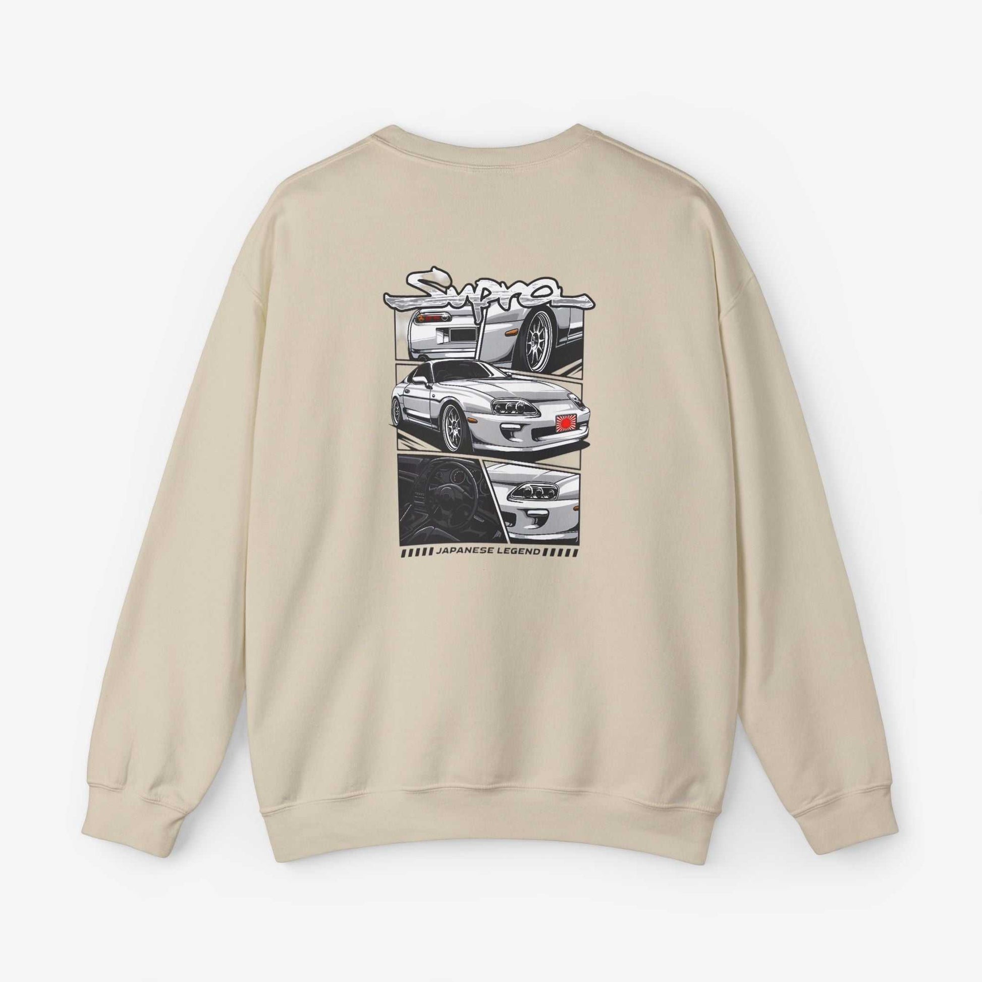 Vintage Supra Crewneck Sweatshirt 270gsm