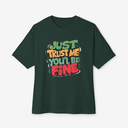 Trust me Oversized Tshirt 