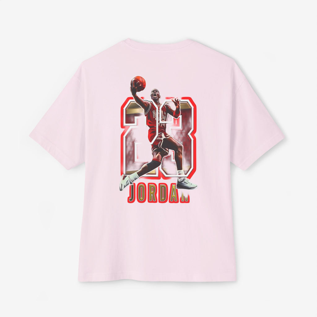Unisex Oversized Boxy Tee - Retro Jordan 23 Graphic Tee