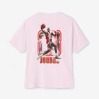 Unisex Oversized Boxy Tee - Retro Jordan 23 Graphic Tee