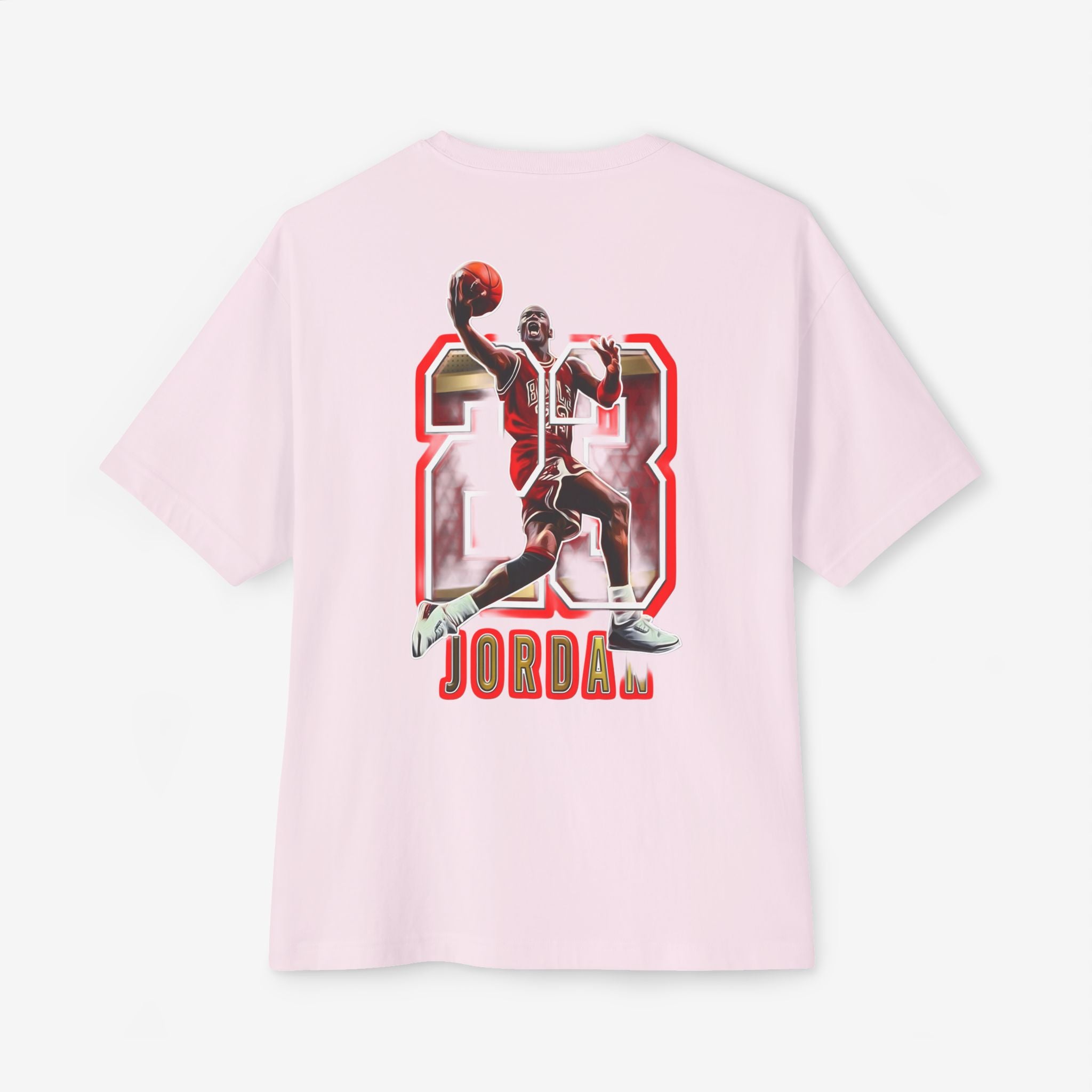 Unisex Oversized Boxy Tee - Retro Jordan 23 Graphic Tee