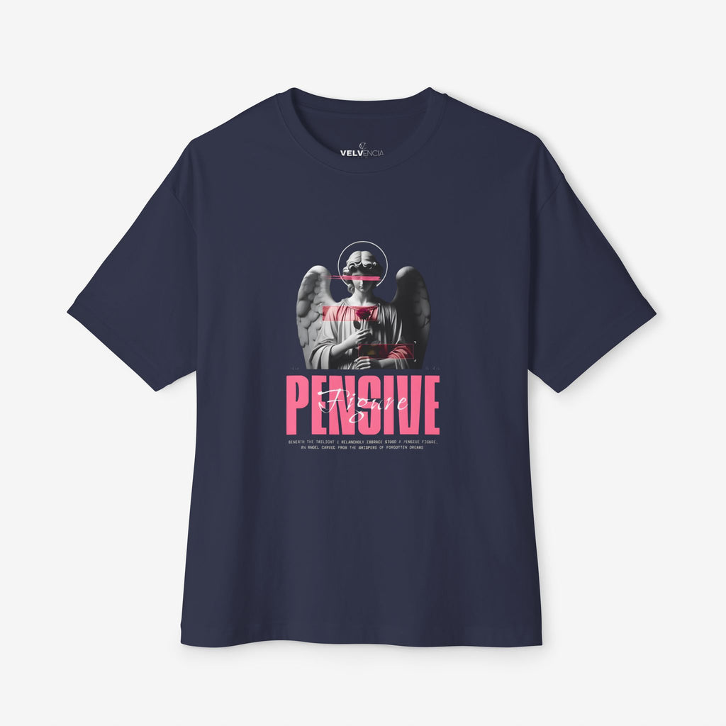 Oversized Tee - "Hold Pistol" Graphic T-Shirt