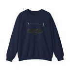Panda Crewneck Sweatshirt S Navy 