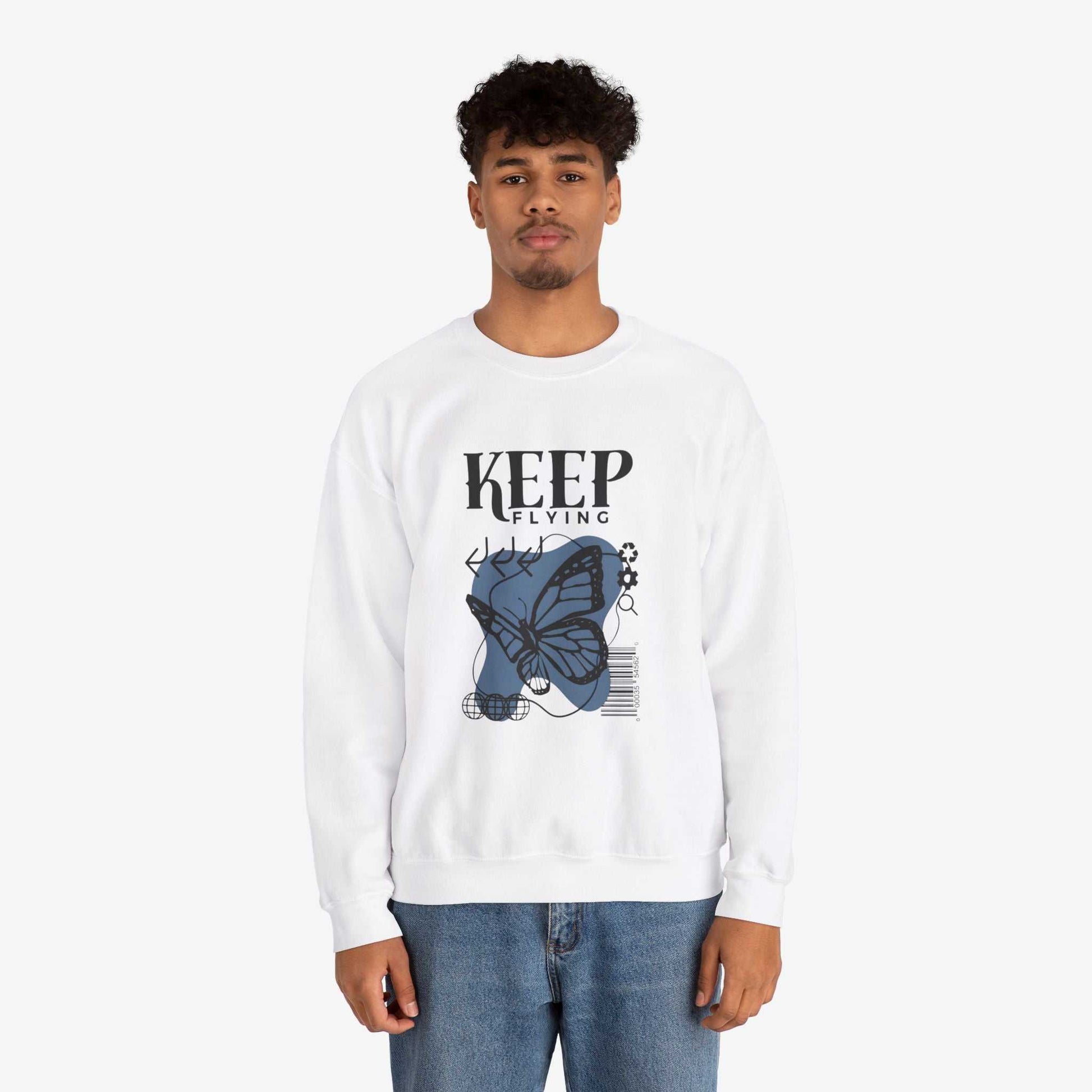Keep Flying Unisex Crewneck Sweatshirt